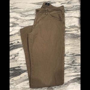 Men’s AG tan pants